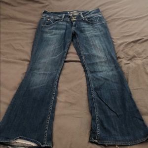 Size 28 Hudson Flap Pocket Flare